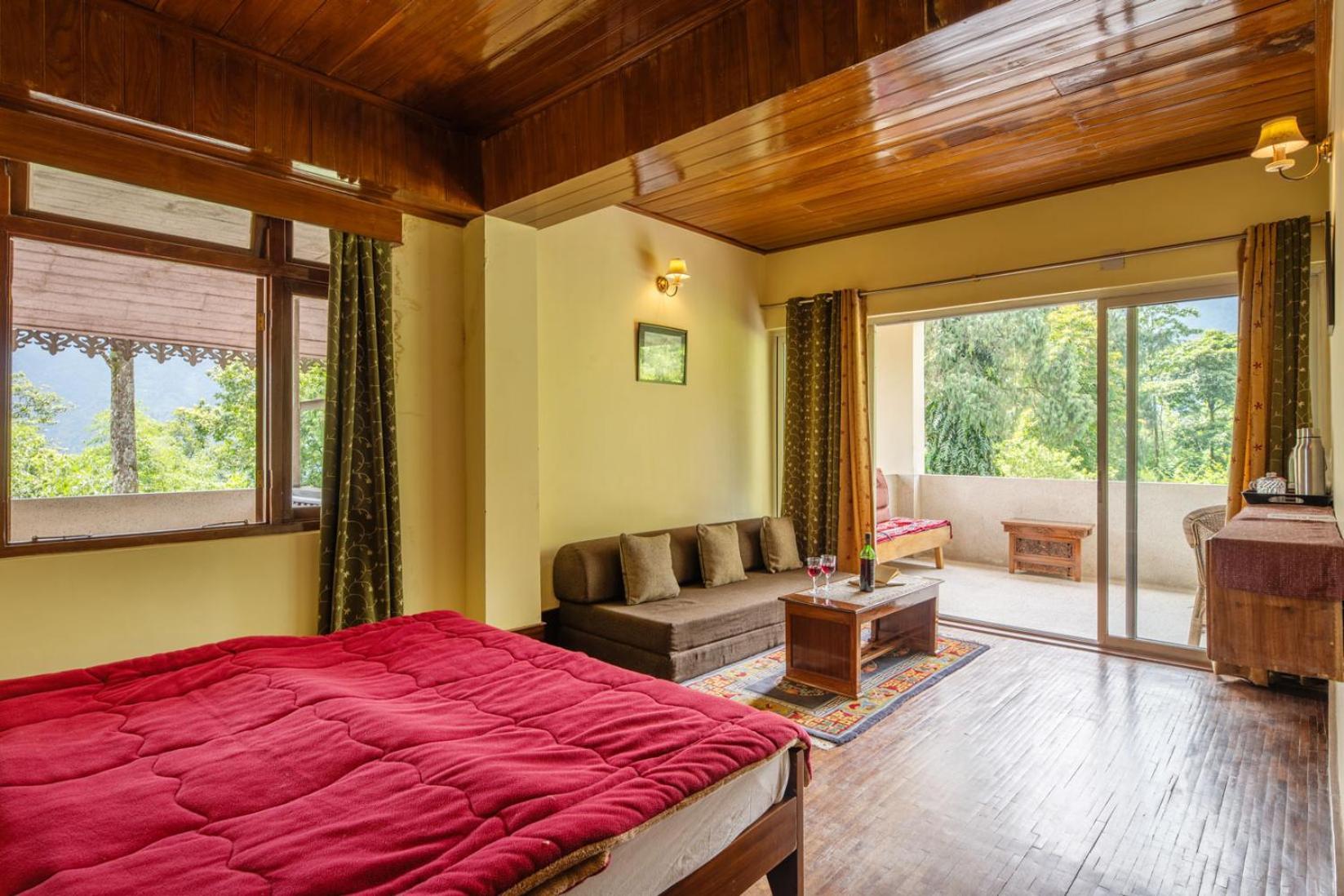 La Ipsing Farm By Stayvista - 3 Bhk Villa With Balcony, Mountain View, Indoor Games, And Pet Friendly Samdong Exteriér fotografie